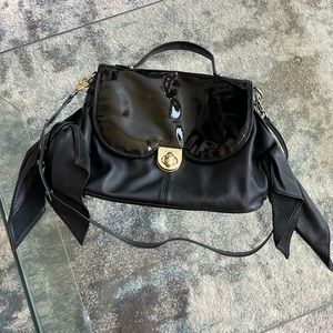 Z Spoke by Zac Posen black bow bag